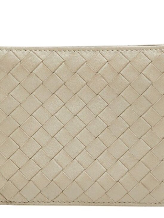Bottega Veneta Handbags - Bottega Veneta Intrecciato Beige Leather